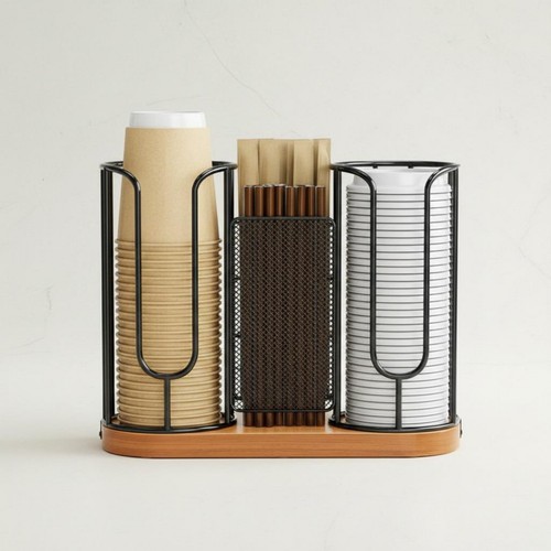 Portabicchieri legno - in,